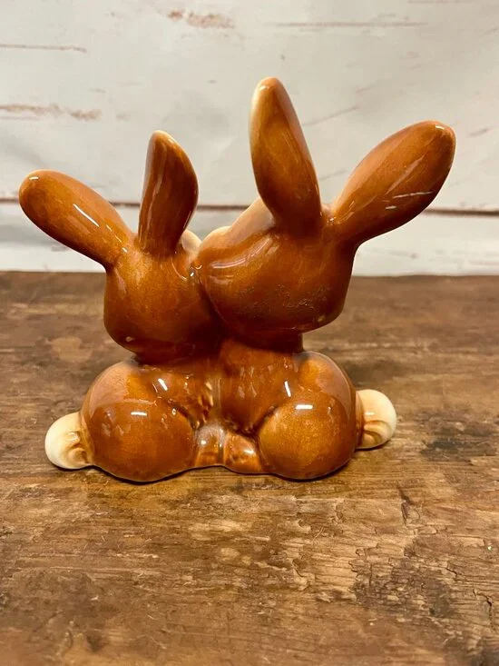 Vintage Goebel 1980's bunnies figurine - Picture 2 of 5